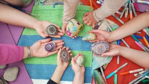 mandala stones